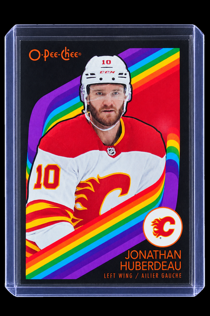 22-23 O-Pee-Chee Jonathan Huberdeau Retro Black Border 019/100